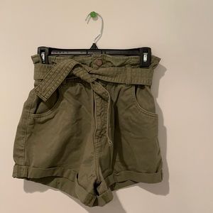 Abercrombie paper bag shorts